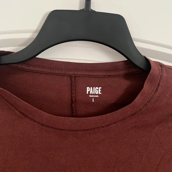 Paige Ramirez Short Sleeve Tee in Vintage Hazel, Size L New w/Tag - Picture 8 of 12